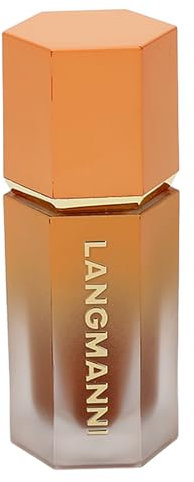 Sonew Flüssiger Bronzer, Mischbarer, Langanhaltender, Feuchtigkeitsspendender Make up Flüssig Bronzer mit Kissenapplikator, Flüssiger Körper Highlighter