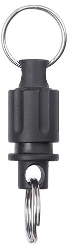 Porte-clés a Dégagement Rapide,Double Porte-clés Pivotant en Titane,Clip Porte-clés Détachable pour Clés de Voiture,Lampes de Poche,Outils