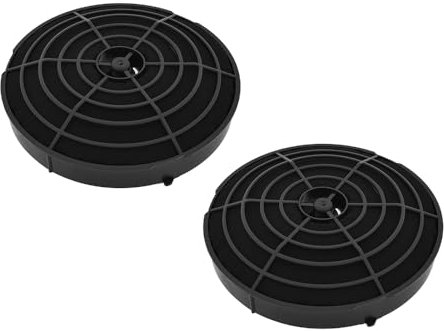 AllSpares Long Life Aktivkohlefilter (2x) für Dunstabzugshauben geeignet für Elica/Turboair Modell 57, CFC0162221 | Etna/Pelgrim HF2015 | NYTTIG FIL 440, 704.019.52 | Ø172x22mm