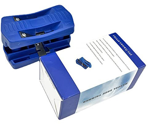 Laminatschneider, Blau, Holzbearbeitung, Kantenanleimmaschine, Furnierschneider, Manuelles Trimmen von Holz, Handkantenschneider, Laminat-Bodenbelag-Werkzeuge