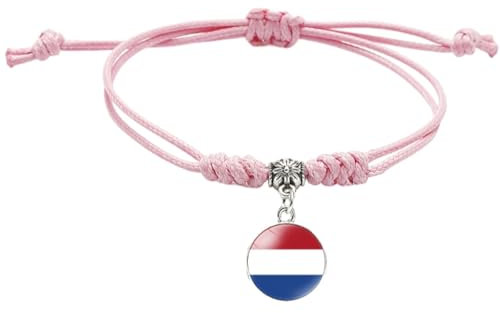 Niederlande-Flagge-Armband,Niederlande-Republik-Flaggen-Kunst-Armband-Armband Für Den Außenbereich,Schmuck,Modisches Vintage-Flaggen-Armband Für Männer Und Frauen,Besonderes Tages-Souvenir,Wi