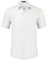 HISDERN Mens White Short Sleeve Dress Shirt Regular Fit Casual Formal Shirts Button Down Business Stretch Shirt Non Iron,4XL