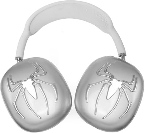 MORWLAT Schutzhülle für AirPods Max, transparent, coole Spinne, TPU, weiche Hüllen für Damen und Herren, Zubehör, Schutzhülle für Apple AirPods Max (Spider)
