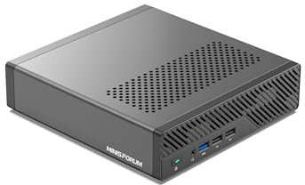 MINIS FORUM MS-01 S1390 Mini PC Intel Core i9-13900H (vPro Enterprise Support) 32Go DDR5 1TB SSD Mini Workstation 2X 10Gbps SFP+/2X 2.5G RJ45/2x USB4/HDIM/Support 3X M.2 2280/22110/U.2 SSD