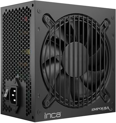 INCA IPS-650XN Silent Power Supply Kompatibel mit dem neuesten ATX 12V V2.3 Standard Der extrem leise 120-mm-Lüfter sorgt für einen außergewöhnlichen Luftstrom. (650XN)