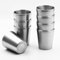 LYFJXX 8 Pack Stainless Steel Cup, Double Wall Vacuum Water Glasses，10oz Reusable Metal Beer Cups, Drinking Mugs for Camping,Hiking, Outdoor, Indoor Activities