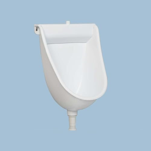 Pissoir Urinal Kunststoff Pisuar For Jungen Outdoor-urinal Mit Schlauch Gartentoilette Outdoor Toilette Camping Klo Komposttoilette For Keller Baustelle WC Wohnmobil(White,150 cm drain pipe)