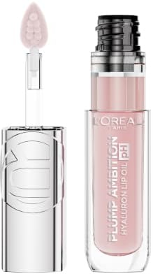 L'Oréal Paris Lip Oil Plump Ambition Colour Changing Formula, PH Shade 114 | With Hyaluronic Acid, With Tripeptide, With Vanilla Oil, Smoother Lips, Volumizing Shine, and Transformative