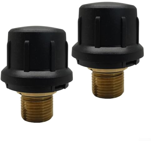 Soupape de sécurité de rechange en laiton pour nettoyeur vapeur Karcher modèles SC1 SC2 CTK10 SC2D compatible avec les pièces d'aspirateur (2 pièces)