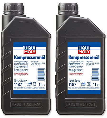 2x LIQUI MOLY 1187 Kompressorenöl 1L