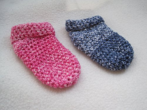 Häkelanleitung Babysocken 10 cm- tragbar von 0-6 Monaten: Ideal für Anfänger
