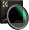 K&F Concept 82mm Variable ND Filter+CPL 2 in 1 Function Graduated Fader Neutral Density Filter MRC 18-Layer ND2-ND32