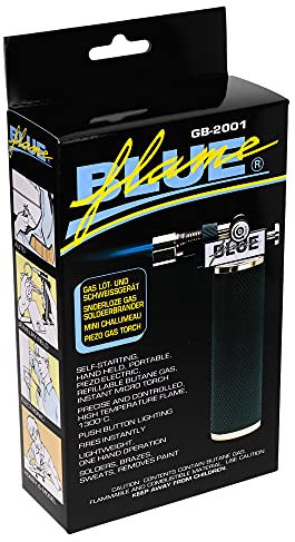 Lötgerät Blazer Micro Torch GB 2001 Mikro Löter mit Piezo-Zündung Butangas