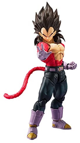 TAMASHII NATIONS BANDAI Super Saiyan 4 Vegeta Dragon Ball GT, Spirits S.H. Figuarts