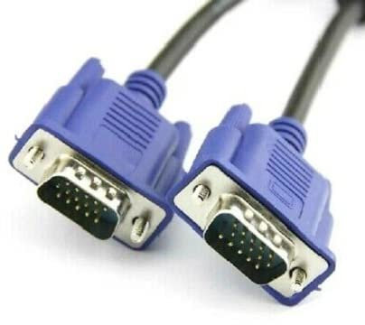 Câble VGA mâle vers mâle 15 broches pour moniteur, TV, LCD, plasma, HD, SVGA, 30 m