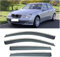 KOUNNENA 4 Stück Auto Windabweiser,Für Benz W211 2002-2008,Vorne Hinten Seitenfenster Sonnenschutz Regenschutz Visiere Abweiser Fenster ZubehöR
