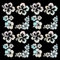 GORGECRAFT 4 Sets Hawaiianische Hibiskus-Blume Autoaufkleber Bunte Laserreflektierende Autoaufkleber Sonnenschutz Haustier Selbstklebendes Autozubehör Auto-Außendekoration Für SUV-LKW-Motorrad