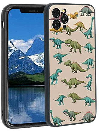 MISTK Compatible with iPhone 11 Pro Phone Case, Dinosaurs Case Silicone Protective for Teen Girl Boy Case for iPhone 11 Pro
