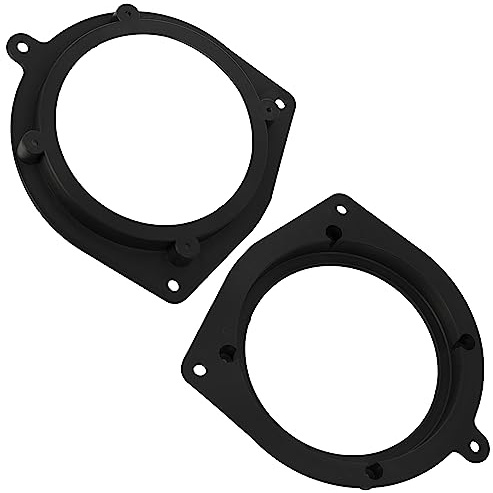 AERZETIX - C11590-2er-Set Adapter/Halterungen für Ø130 mm autolautsprecher - befestigungsseite vordertür/hintertür - kompatibel mit Toyota Avensis (T25) Yaris