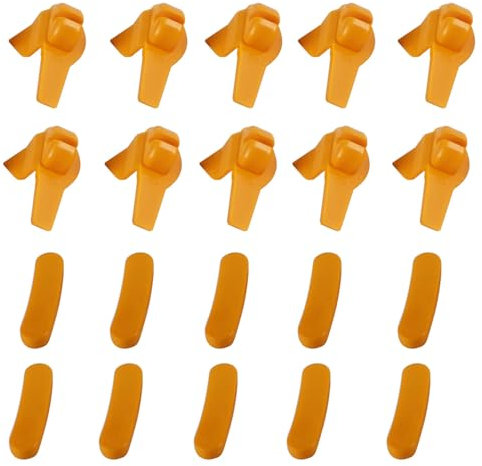 Leopacat Tire Changer,Tire Demount Head Universal Tyre Changer Machine Mount Demount Head Duck Insert Rim Protector Tire Wheel Repair Tools Accessories 20pcs