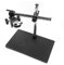 WindWilder Mikroskope Halter Holder Set of Digital Microscope Camera Table Stand Holder Höhenverstellbar 10-265mm, Durchmesser der Objektivschnittstelle ¢50mm, Mobiler Tisch 200x158 x26mm