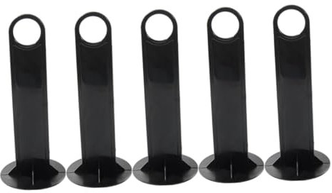 SUPVOX 5pcs Shelf Football Cone Stand Sign Holder Stand Plastic Trays Disc Cone Storage Rack L Brackets Sports Cone Rack Sports Cones Training Tray Agility Traffic Cone Pp Fitness Conical