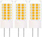noobibaba Bombilla LED GY6.35/G6.35 4W, Bombilla de cápsula GY6.35, 12V GY6.35/G6.35 Bombilla halógena de repuesto de dos pines Blanco cálido 3000K 3 piezas