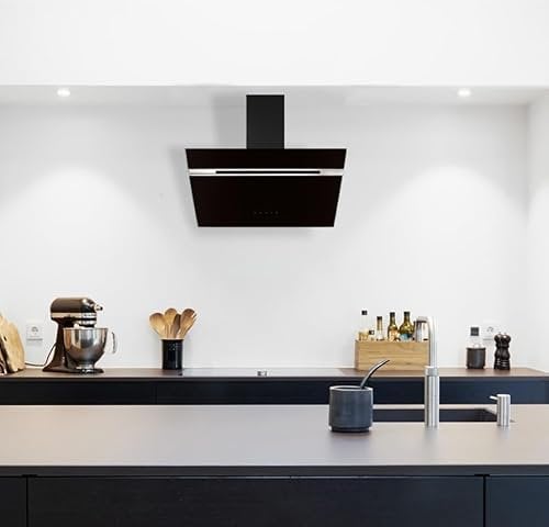 ViandPro – Forte Angled Glass Cooker Hood 60/80/90cm (80cm)