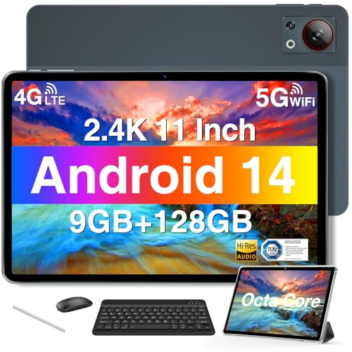 DOOGEE Tab E3+ Tablette Android 15, Tablette avec Clavier