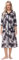Verve Jelly Women Zipper Front House Coat Long Sleeves Robe Zip Up Bathrobes Long Nightgown with Pockets Leopard 3 L