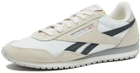 Reebok Women's Classic AZ Legacy Sneakers for Women, Casual Athletic Womens Shoes, Chalk/Chalk/Grey 5, 7.5