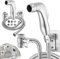 STOAT®Práctico set de ducha. Apto para lavabos de baño y cocina. duchas higienicas para wc，ducha higienica para wc，ducha inodoro，grifo wc higienico