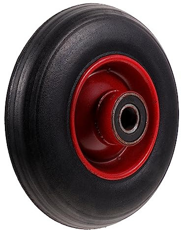 CIYODO De Chariot Garçon Fille Caoutchouc Silencieux pour Brouette De Jardin Remplacement De Pneus pour Jouets Extérieur Installation Facile Et