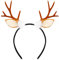 Tuxxjzm Serre-tête en bois de renne | Serre-tête oreilles d'animaux | Bandeaux de Noël | Serre-tête de renne de Noël | Serre-tête en bois de cerf | Serre-tête en bois de cerf pour fête, cosplay,