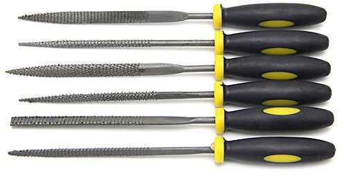 6 Stücke 140mm Metall Feilen Raspel Nadelfeile Holz Werkzeuge Hand Holzbearbeitung