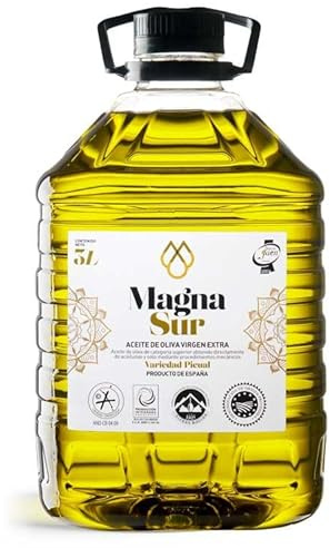 Aceite de Oliva Virgen Extra Picual 3 L – AOVE andaluz en garrafa PET, origen Sierra Mágina (Jaén) – Producción integrada y sostenible, ideal para cocina diaria y recetas gourmet