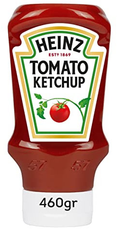 Heinz Tomato Ketchup Top Down - 460 g