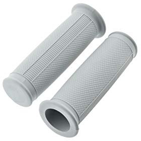 Griffgummi - Set für Simson SR1 SR2 KR50 Spatz ballig, grau, Deutsche Produktion