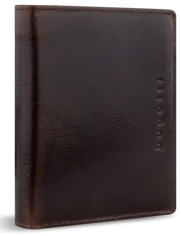 bugatti Romano RFID Wallet with Flap 10CC Brown