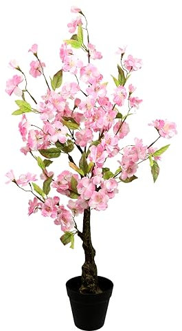 Kirschblütenbaum Kirschblüten im Topf Deko Kirschblütenzweig Künstliche Pflanze Frühjahrsdeko Frühlingsdeko Frühjahr Osterdeko Ostern Hochzeit Blüten Frühjahrsblumen Frühjahrsdeko Frühjahrsblüher