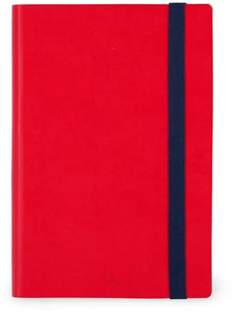 Wochenkalender Medium Notiz. - 2024 - Medium Weekly Diary With Notebook - Red