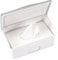 Ubbi Baby Flushable Wipes Dispenser with Weighted Plate and Secure Seal, Nursery and Baby Registry Essential, Gray