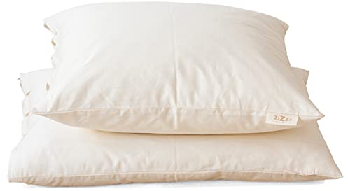 Satin Kissenbezug - Weiche Bio-Baumwolle (65x65cm)