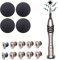 SLAUNT 4 Pack Rubber Feet 10pcs Repair Replacement Screw Compatible with Mac Book Pro Retina A1425 A1502 A1398 13 15 Bottom Case Screw Rubber Feet and Screwdriver Repair kit