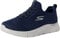 Skechers Herren Gowalk Flex – Sportliche Schlupfschuhe mit Luftgekühlten Schaumstoff-sneakern Sneaker, Marineblau/blau, 45 EU
