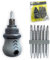 Alepaxs 13in1 Stubby Ratcheting Multi-Bit Screwdriver Set, mini magnetic ratchet screwdriver with Retractable Bits, Adjustable Small Multi Ratchet Screwdriver with Quick-Load Mechanism