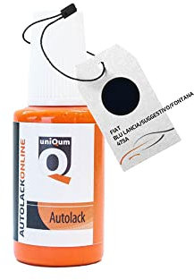 uniQum Autolack Lackstift fürs Auto für FIAT BLU Lancia/SUGGESTIVO/Fontana 475A Autolack Reparatur 30 ml