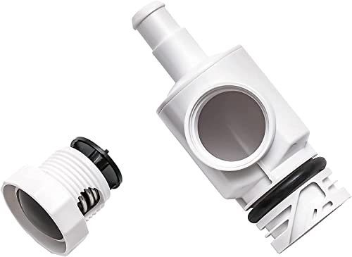 Amptyhub D29 UWF Quick Disconnect and 9-100-9002 Pressure Relief Valve Replacement for Polaris 180 280 380 Pool Cleaners (1)