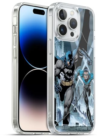 Head Case Designs Offizielle Batman DC Comics #615 Nacht Fluegel Cover Hush Gelhülle [Militärischer Schutzgrad] Kompatibel Mit Apple iPhone 14 Pro Max Und Kompatibel Mit MagSafe