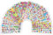 Magrimaxio 40 Fogli Adesivi 3D, Puffy Stickers, Adesivi per Bambini, stikers bambini attacca stacca, riutilizzabili e resistenti all'acqua, per Scrapbooking, laptop, Bagagli, Regali, Gratificanti